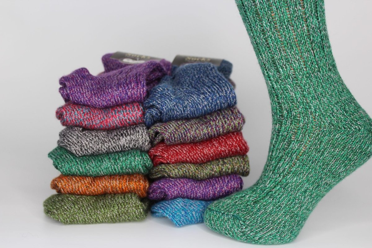 Connemara Heather Socks