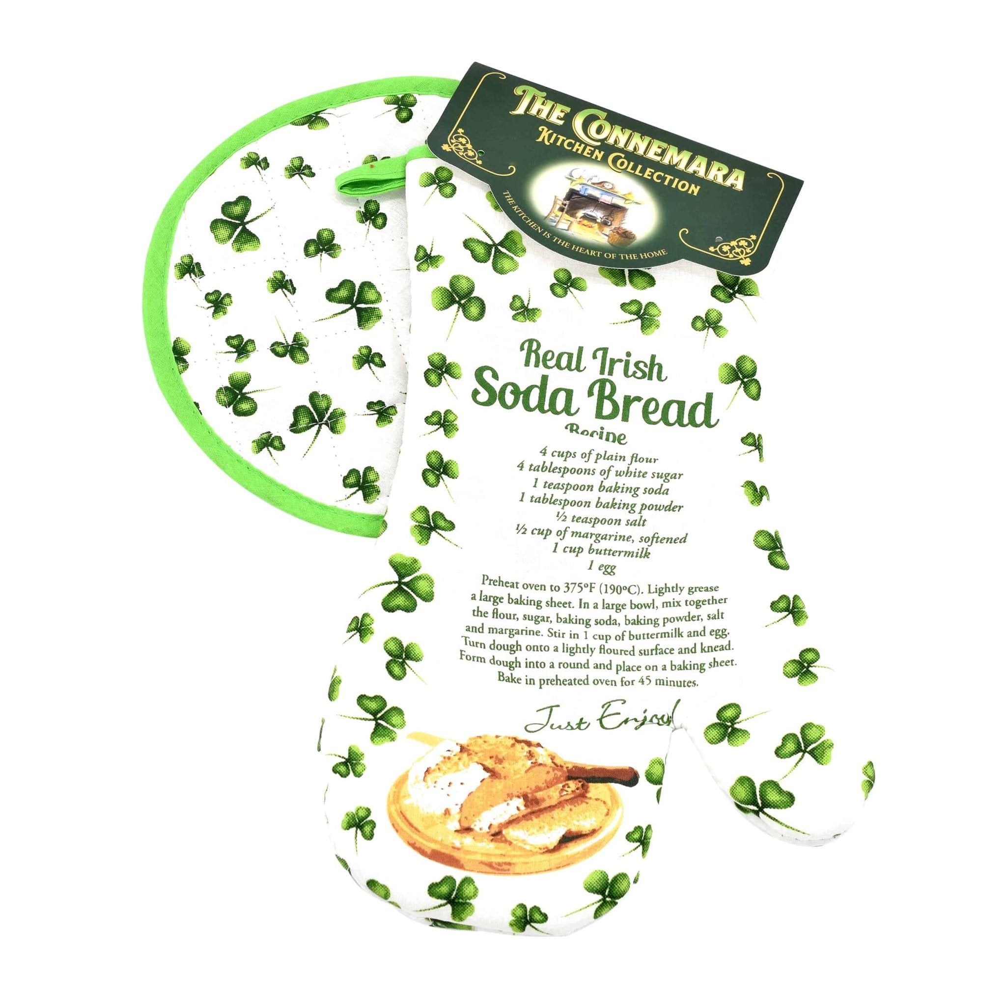 Connemara Kitchen Irish Soda Bread Oven Mitt And Pot Holder - The Celtic Gift Store - Kitchenware