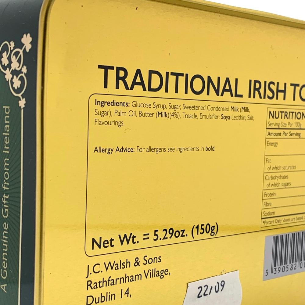 Connemara Kitchen Tin of Traditional Irish Toffee
