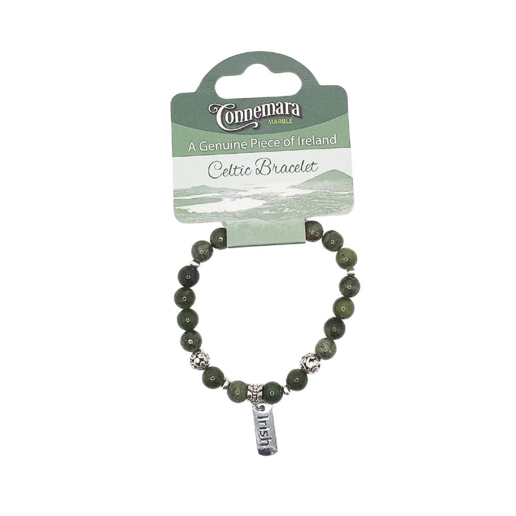 Connemara Marble Irish Message Bracelet by Connemara - Bracelets