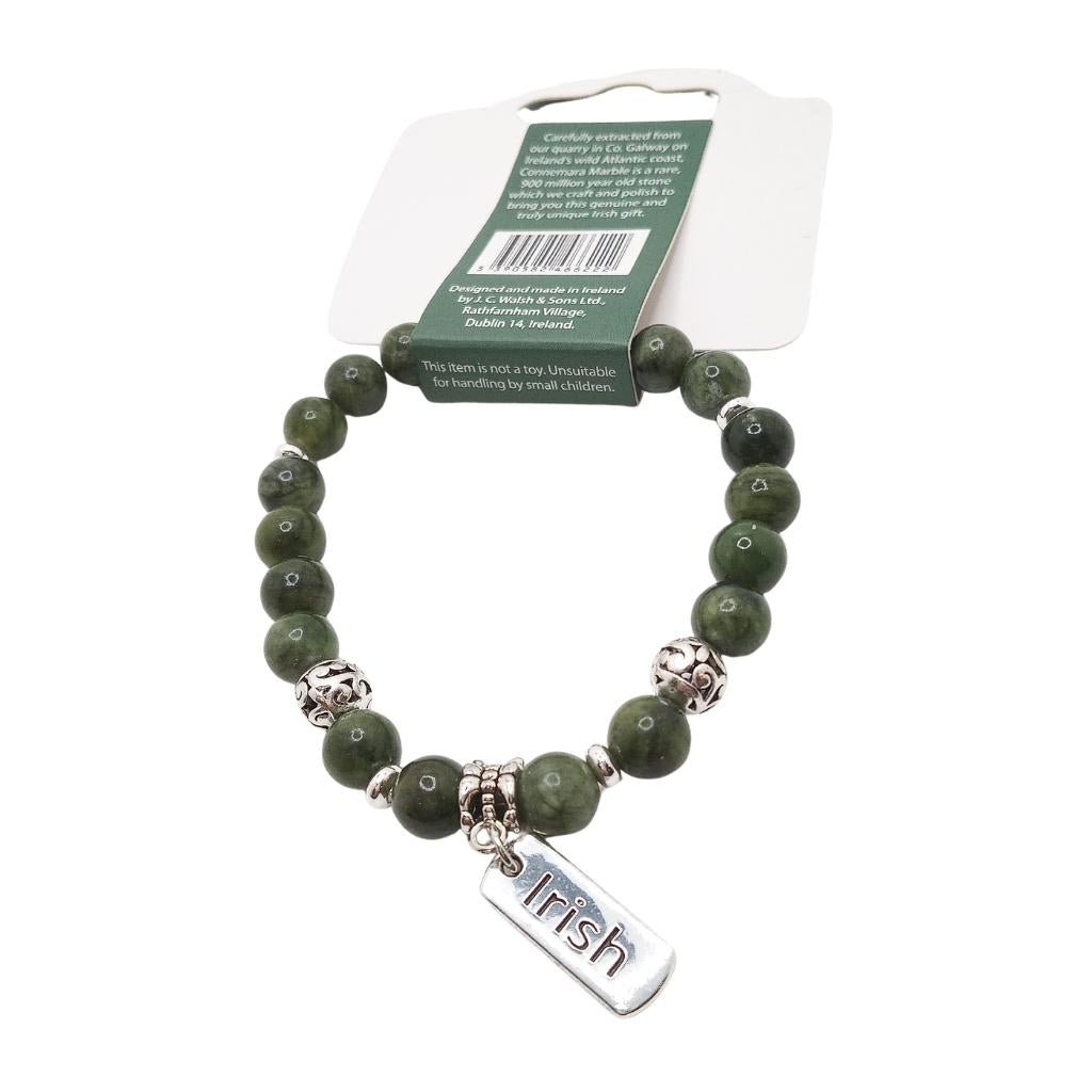 Connemara Marble Irish Message Bracelet by Connemara - Bracelets