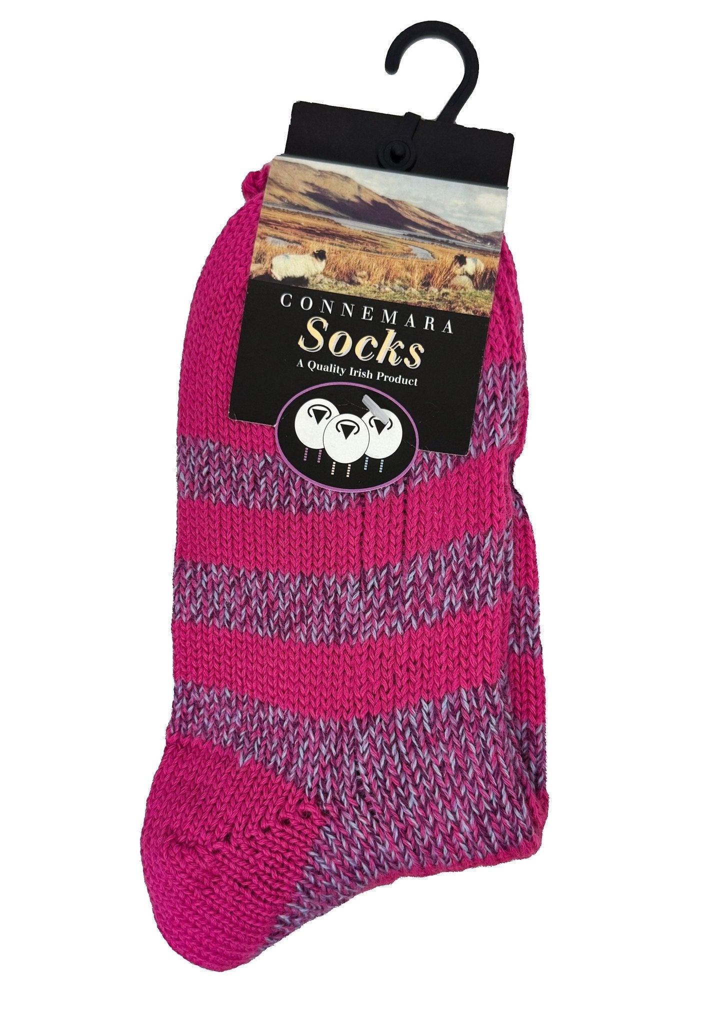 Connemara Stripe Socks - The Celtic Gift Store - Socks