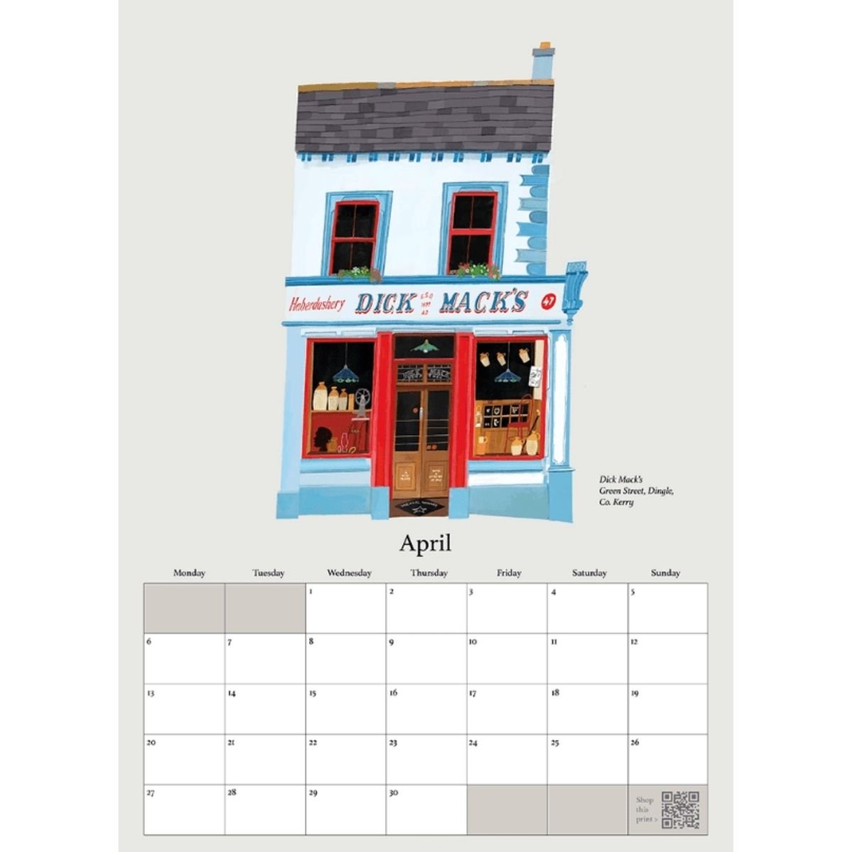 Conor Langton 2026 Pubs of Ireland Calendar