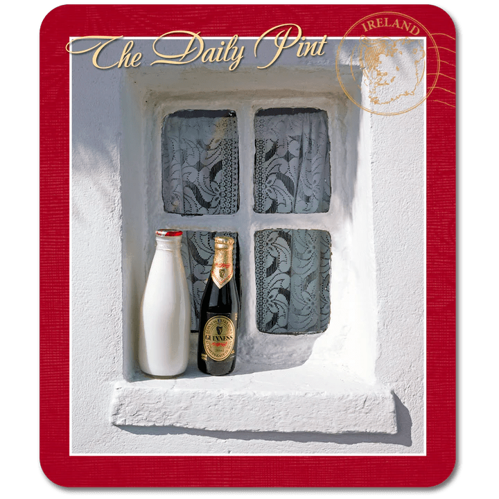 Daily Pint Guinness and Milk Single Coaster - The Celtic Gift Store - Decor