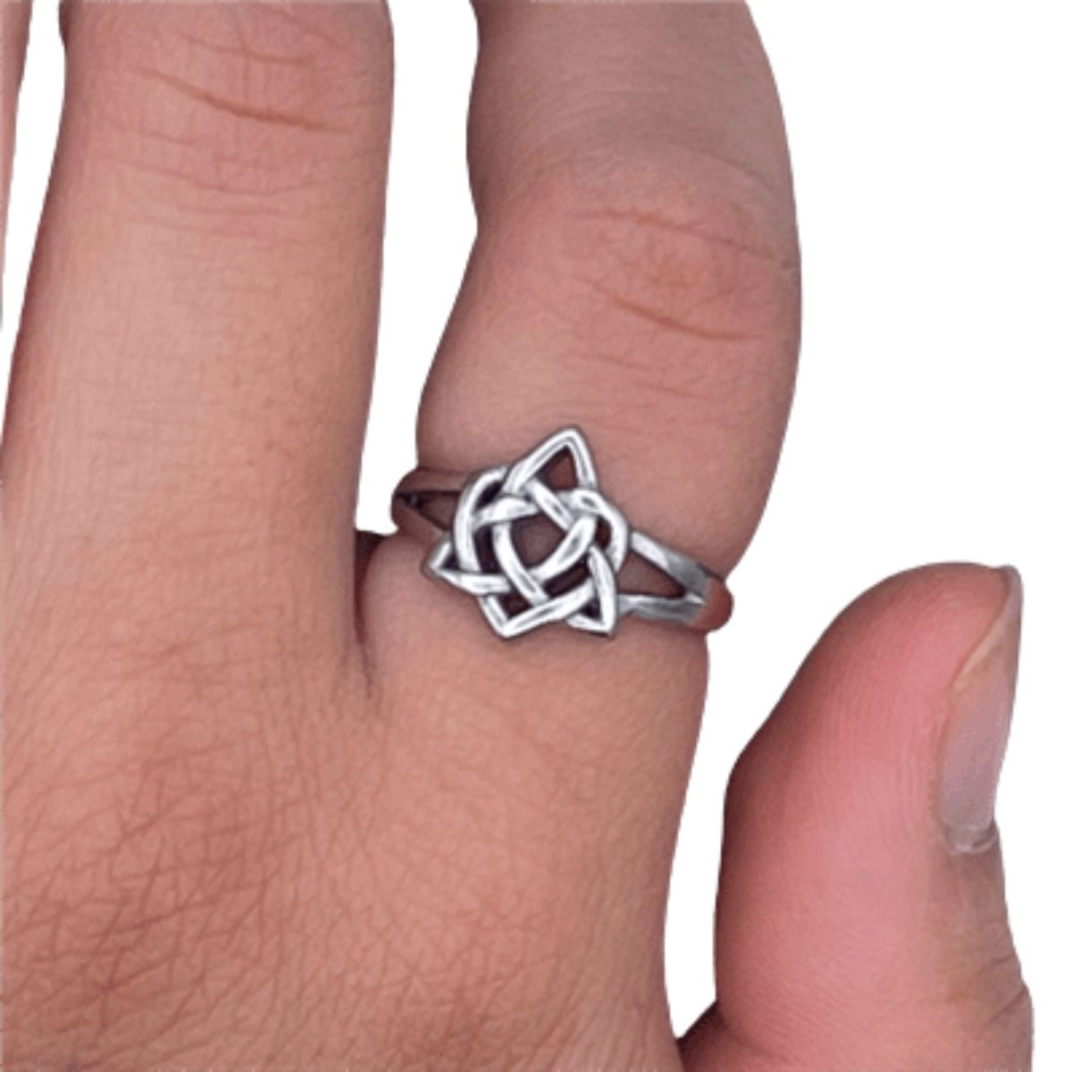 Dainty Sister's Knot Celtic Ring