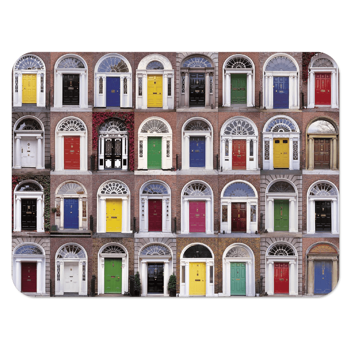 Doors of Dublin Placemat (Set of 4) - The Celtic Gift Store - Tableware