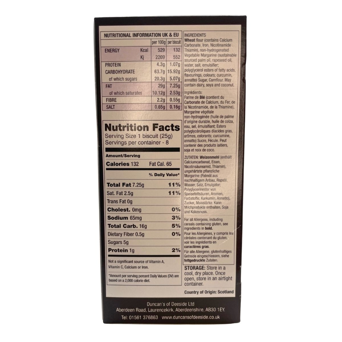 Duncan's Family Recipe Scottish Shortbread