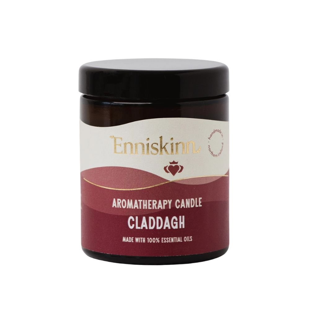 Enniskinn Claddagh Aromatherpy Candle Essential Oil Candle Made in Ireland Home Goods The Celtic Gift Store