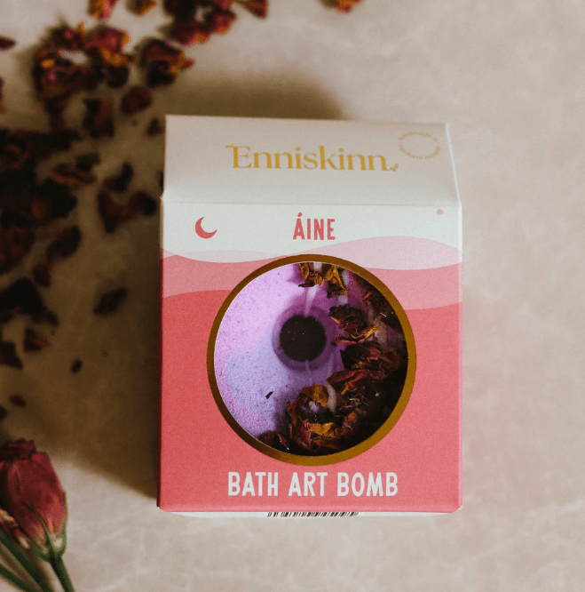 Enniskinn Bath Art Bomb - Aine - The Celtic Gift Store - Beauty and Wellness