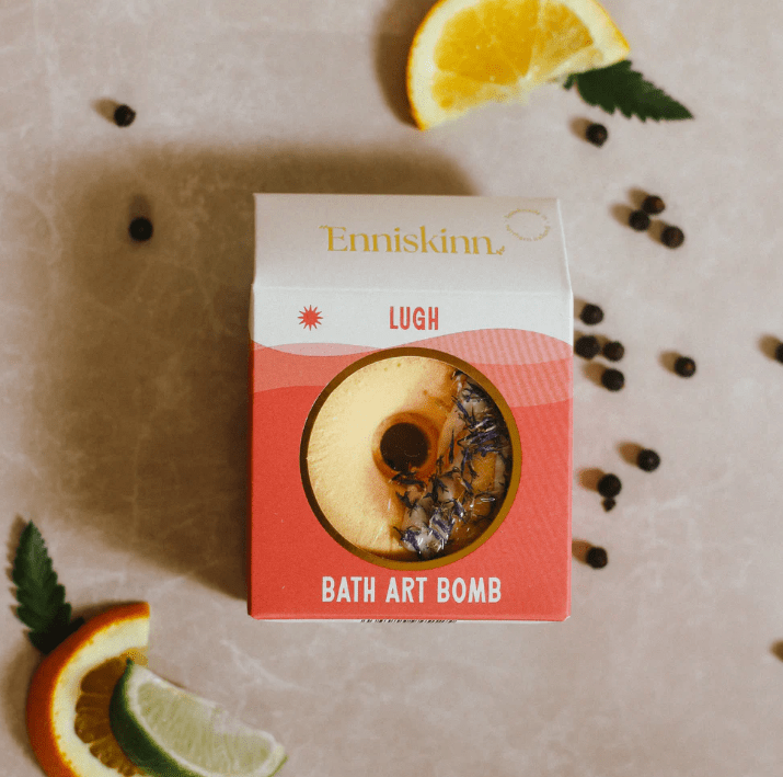 Enniskinn Bath Art Bomb - Lugh - The Celtic Gift Store - Beauty and Wellness