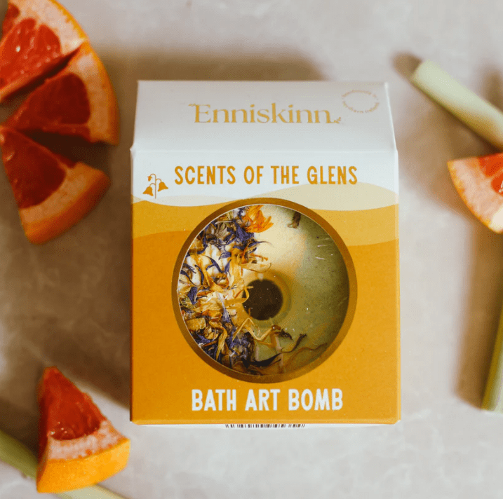 Enniskinn Bath Art Bomb - Scents of the Glens - The Celtic Gift Store - Beauty and Wellness