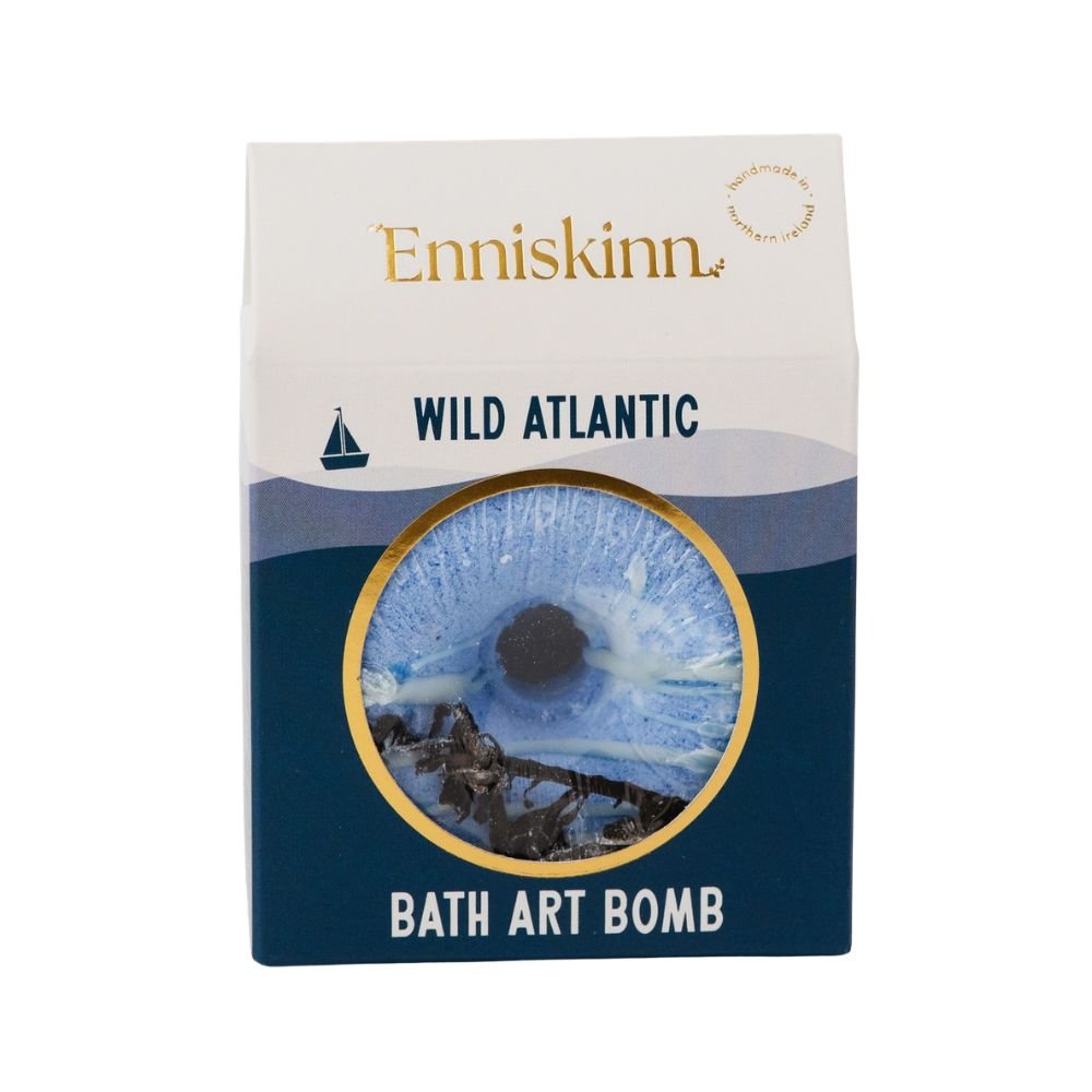 Enniskinn Bath Art Bomb - Wild Atlantic - The Celtic Gift Store - Beauty and Wellness