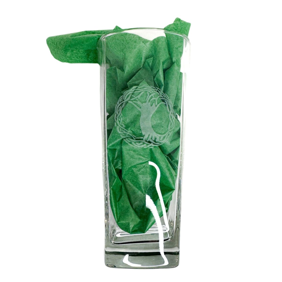 Etched Tree of Life Glass Tumbler - The Celtic Gift Store - Drinkware