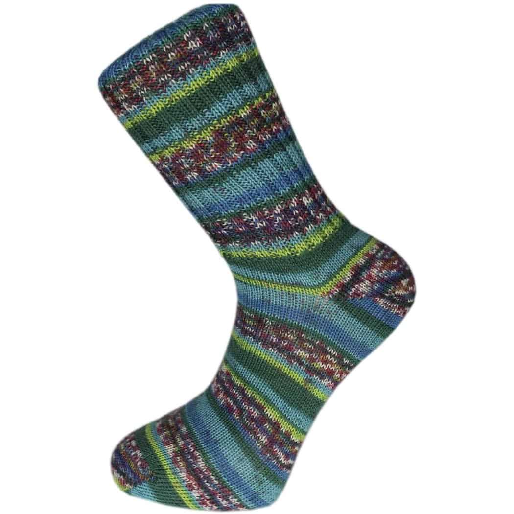 Fair Isle Socks - Harbor Blue - The Celtic Gift Store - Socks