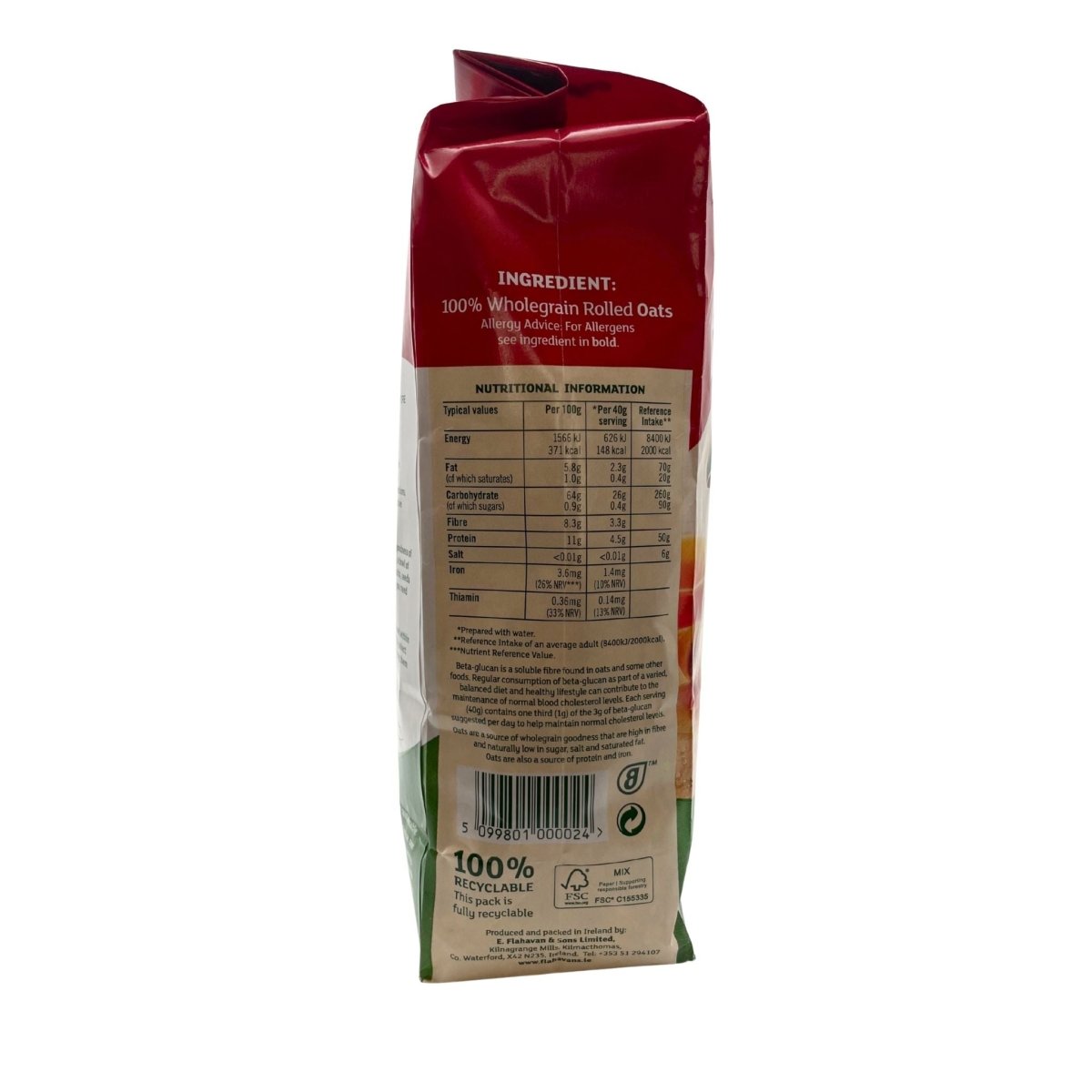 Flahavan's Progress Oatmeal - 1kg