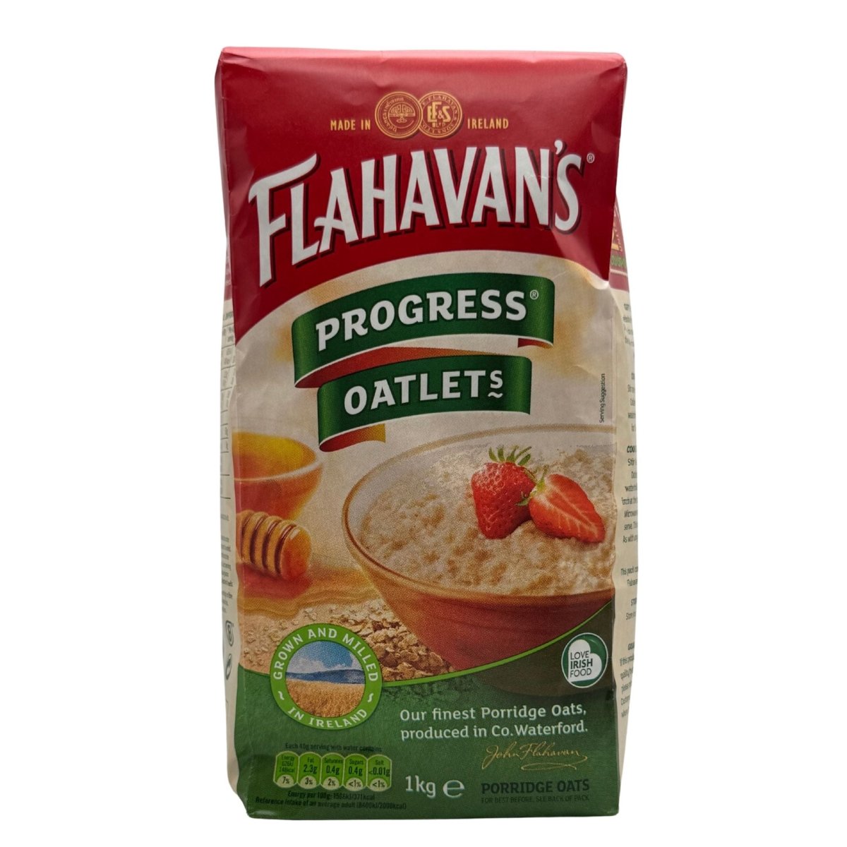 Flahavan's Progress Oatmeal - 1kg