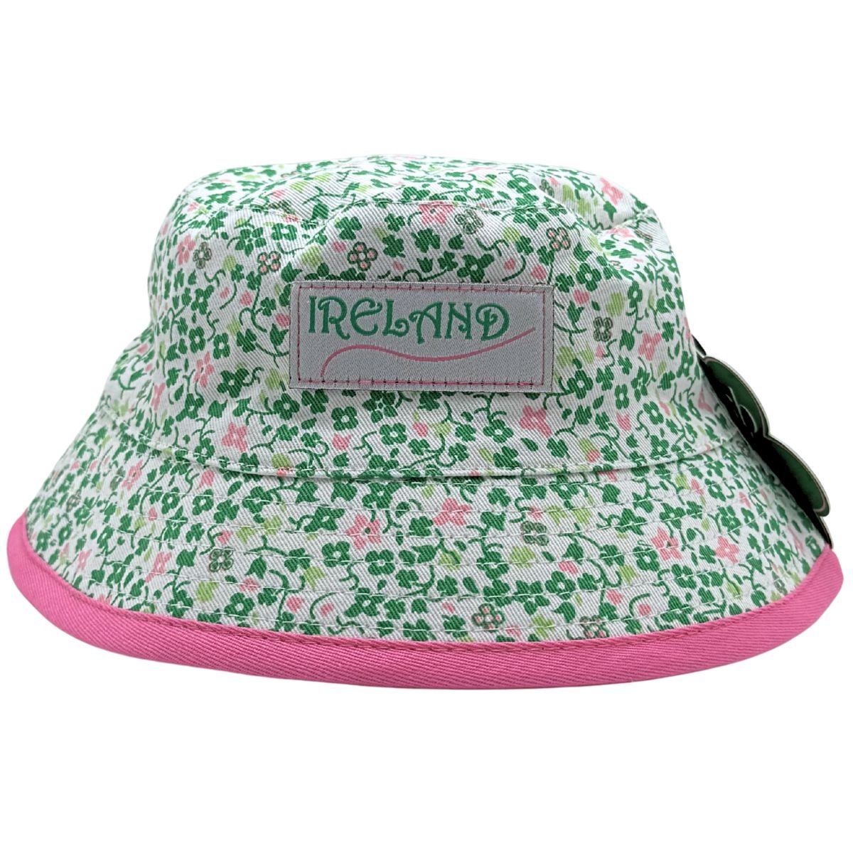 Floral Ireland Shamrock Toddler Bucket Hat