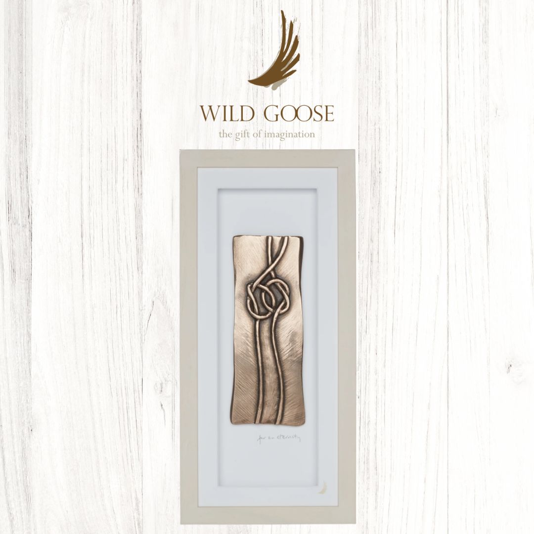 For an Eternity Framed Bronze Wall Plaque