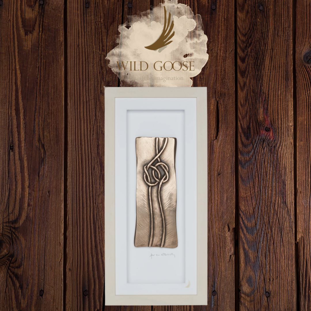 For an Eternity Framed Bronze Wall Plaque