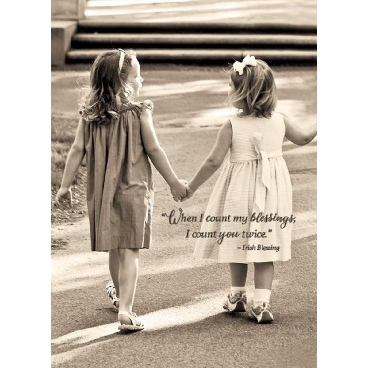 Friendship Birthday Card - Irish Blessing