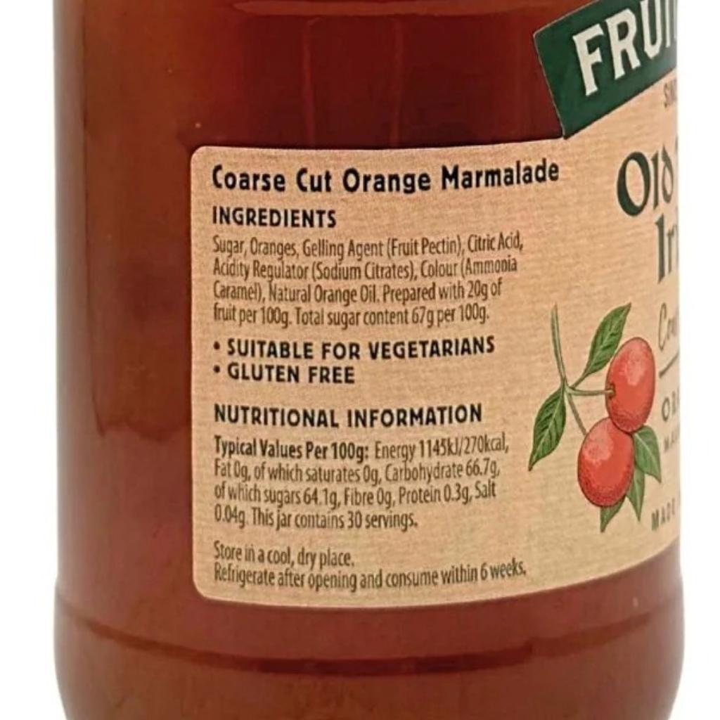 Fruitfield Old Time Irish Coarse Cut Marmalade