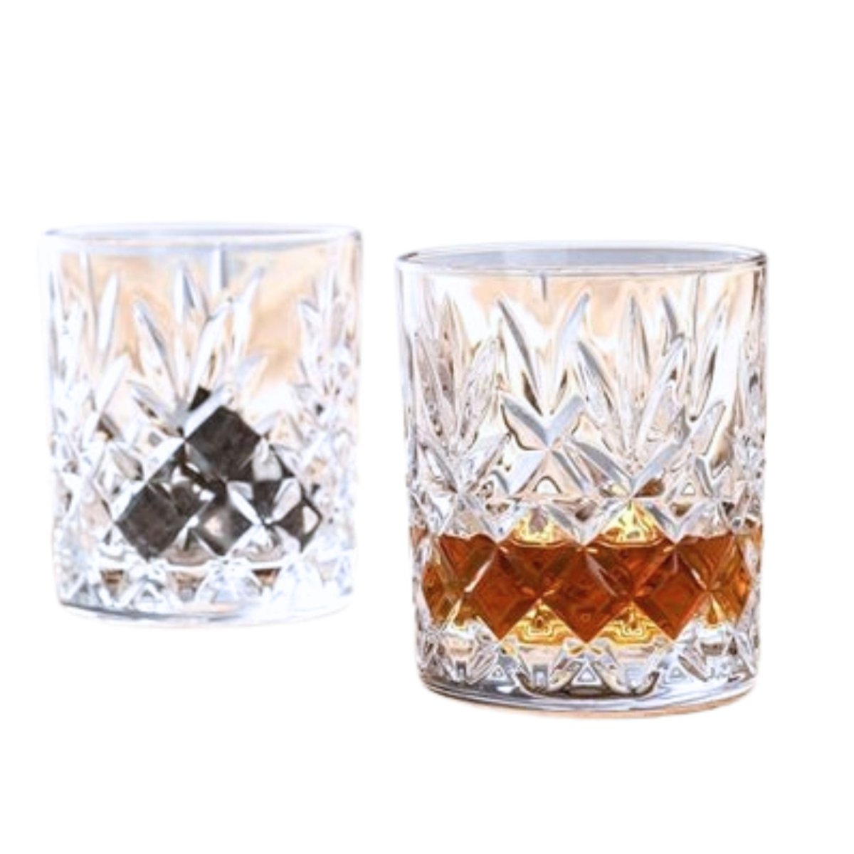 Galway Crystal Renmore Whiskey Glass Pair - The Celtic Gift Store - House and Home