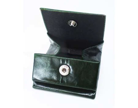 Genuine Leather Square Irish Sheep Coin Purse - The Celtic Gift Store - Apparel & Accessories