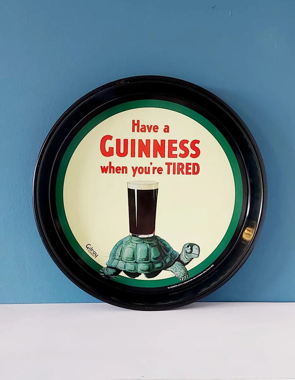 'Have a Guinness when you're tired' Tray