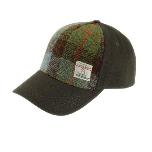 Glen Appin Macleod Tartan Harris Tweed Baseball Cap - The Celtic Gift Store - Hats