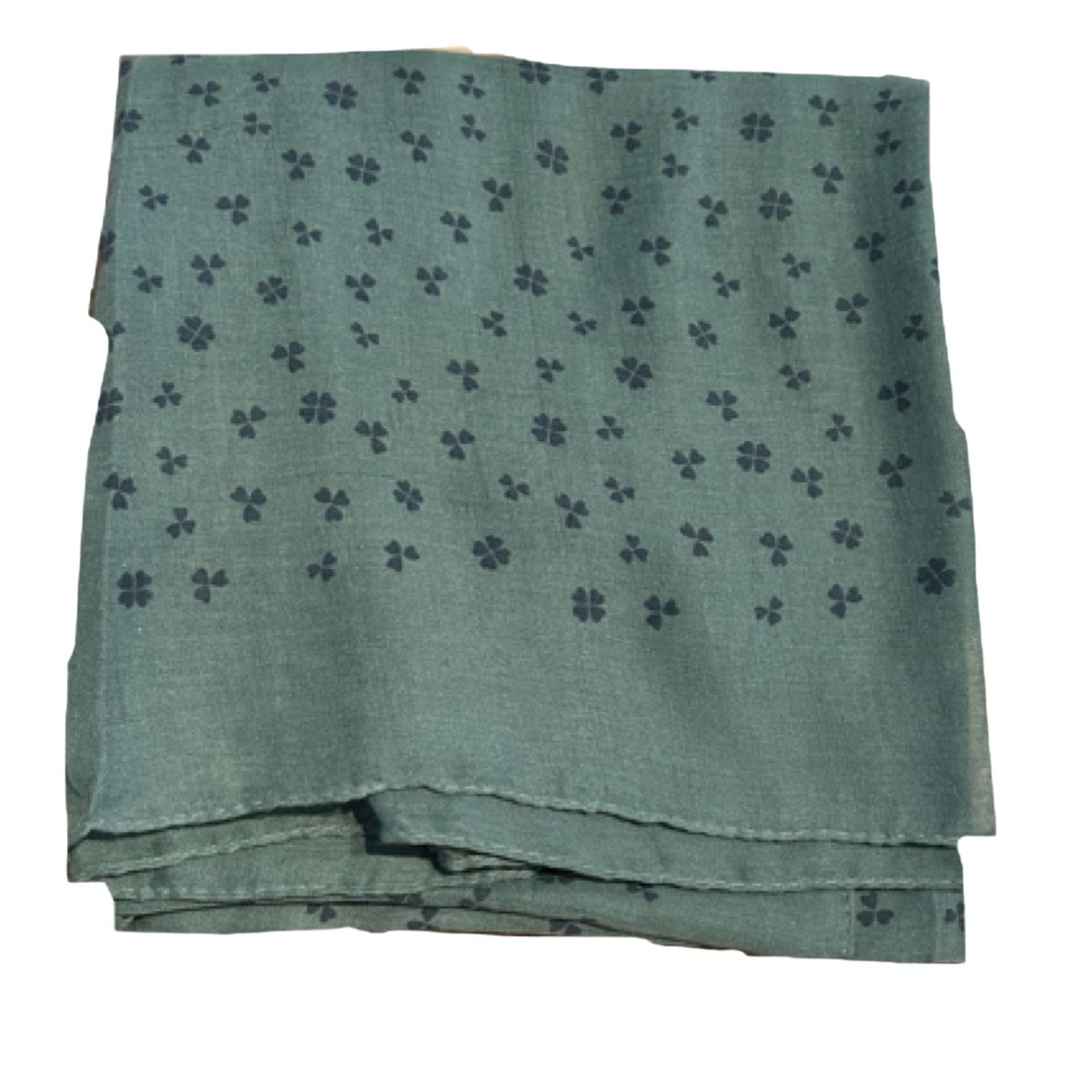 Green And Dark Shamrock Scarf