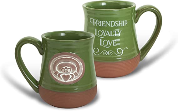 Green Claddagh Mug - The Celtic Gift Store - Drinkware