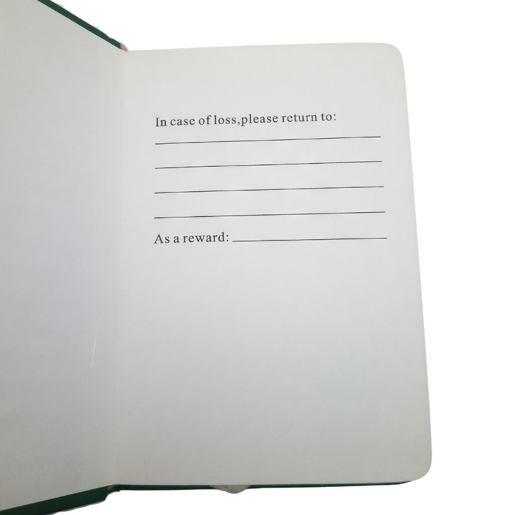 Green Irish Blessing Notebook