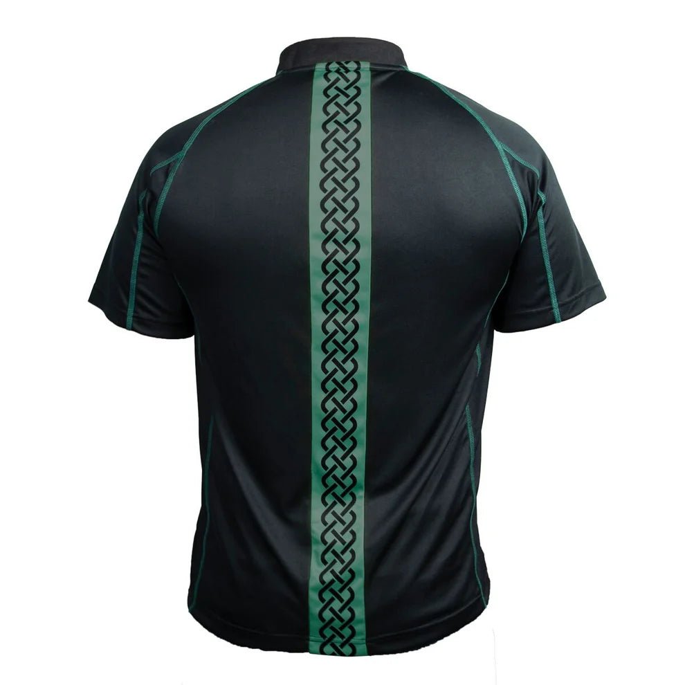 Guinness Black and Green Rugby Jersey - The Celtic Gift Store - Clothing