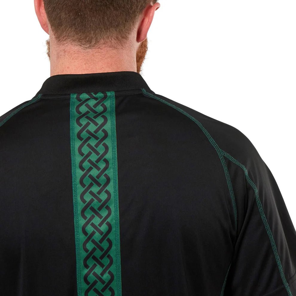 Guinness Black and Green Rugby Jersey - The Celtic Gift Store - Clothing