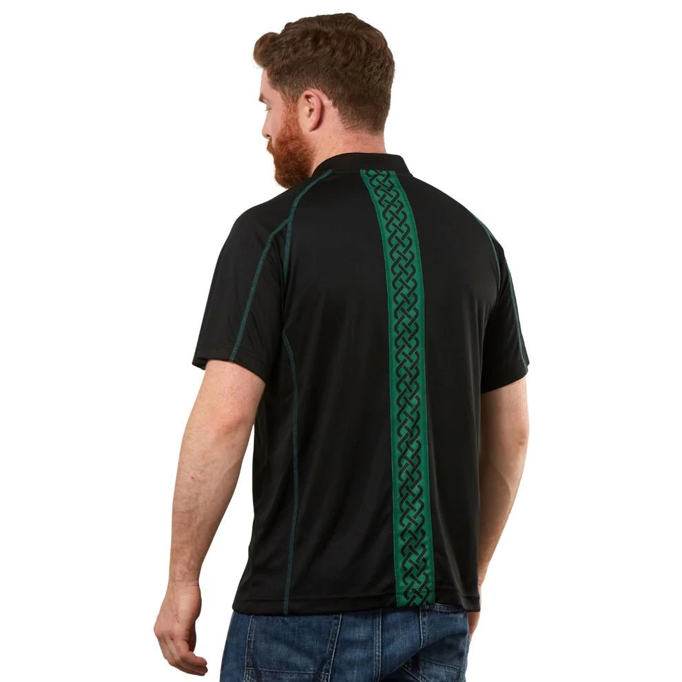 Guinness Black and Green Rugby Jersey - The Celtic Gift Store - Clothing