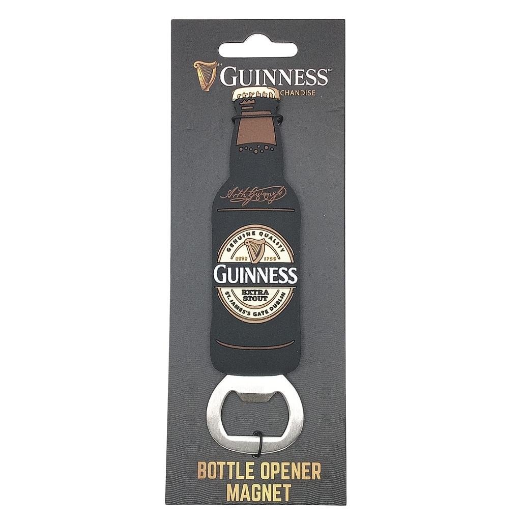 Guinness Bottle Shape Bottle Opener Magnet