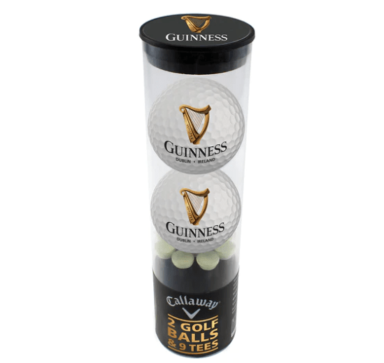 Guinness Golf Balls and Tee Set - The Celtic Gift Store - Gift
