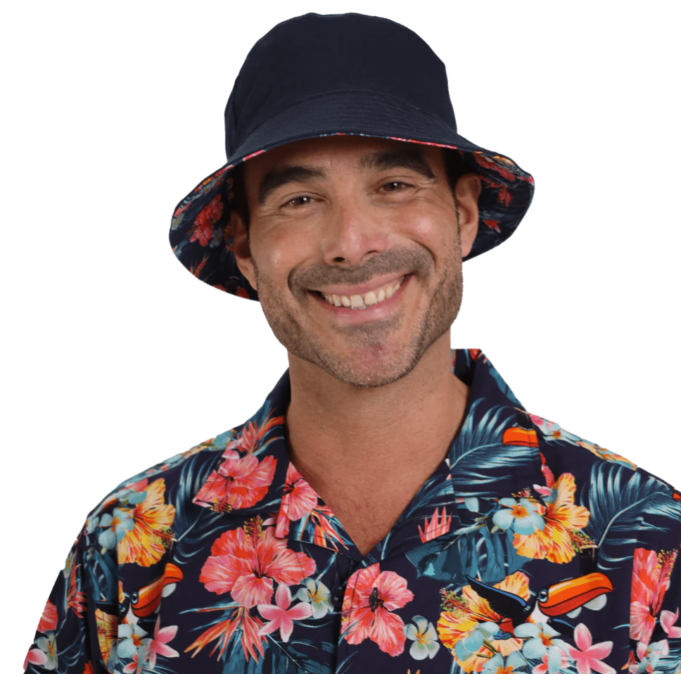 Guinness Hawaiian Reversible Bucket Hat - The Celtic Gift Store - Hats