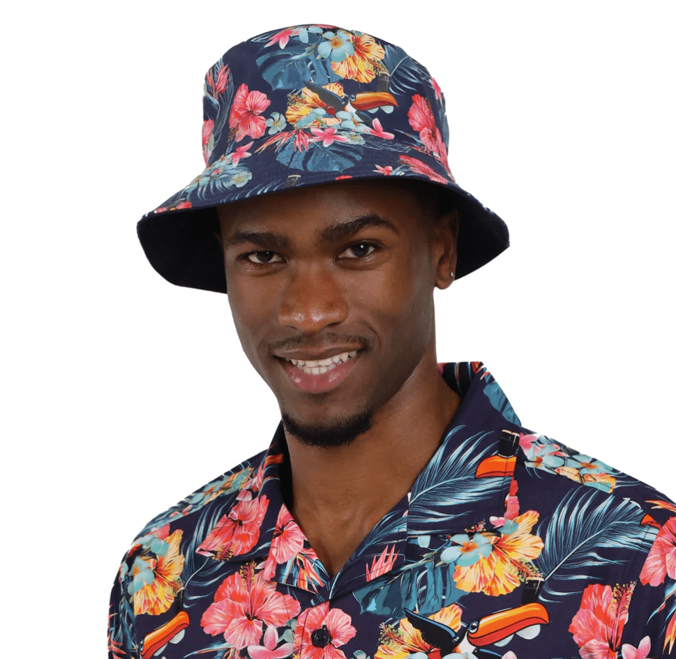 Guinness Hawaiian Reversible Bucket Hat - The Celtic Gift Store - Hats