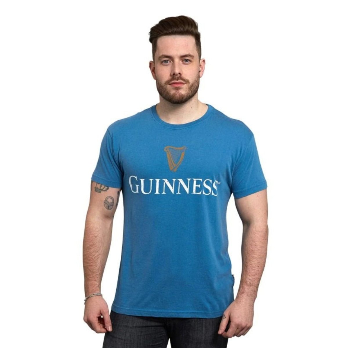 Guinness® Premium Trademark Label Blue T-Shirt