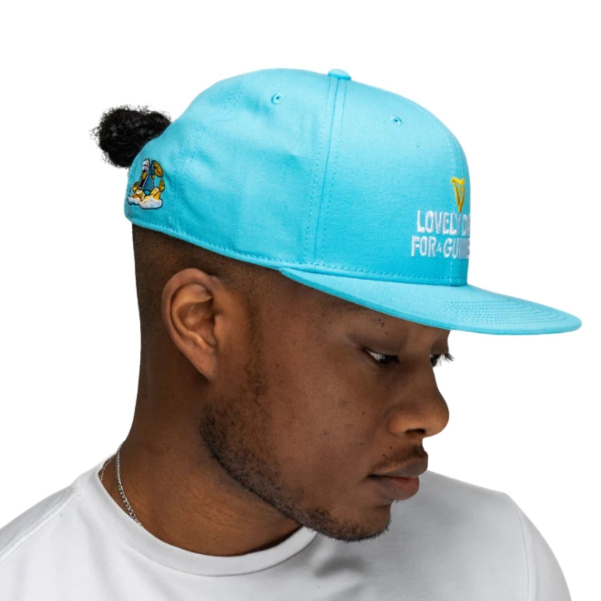 Guinness Summer Collection Flat Brim Blue Cap - The Celtic Gift Store - Accessories - Mens - Hats