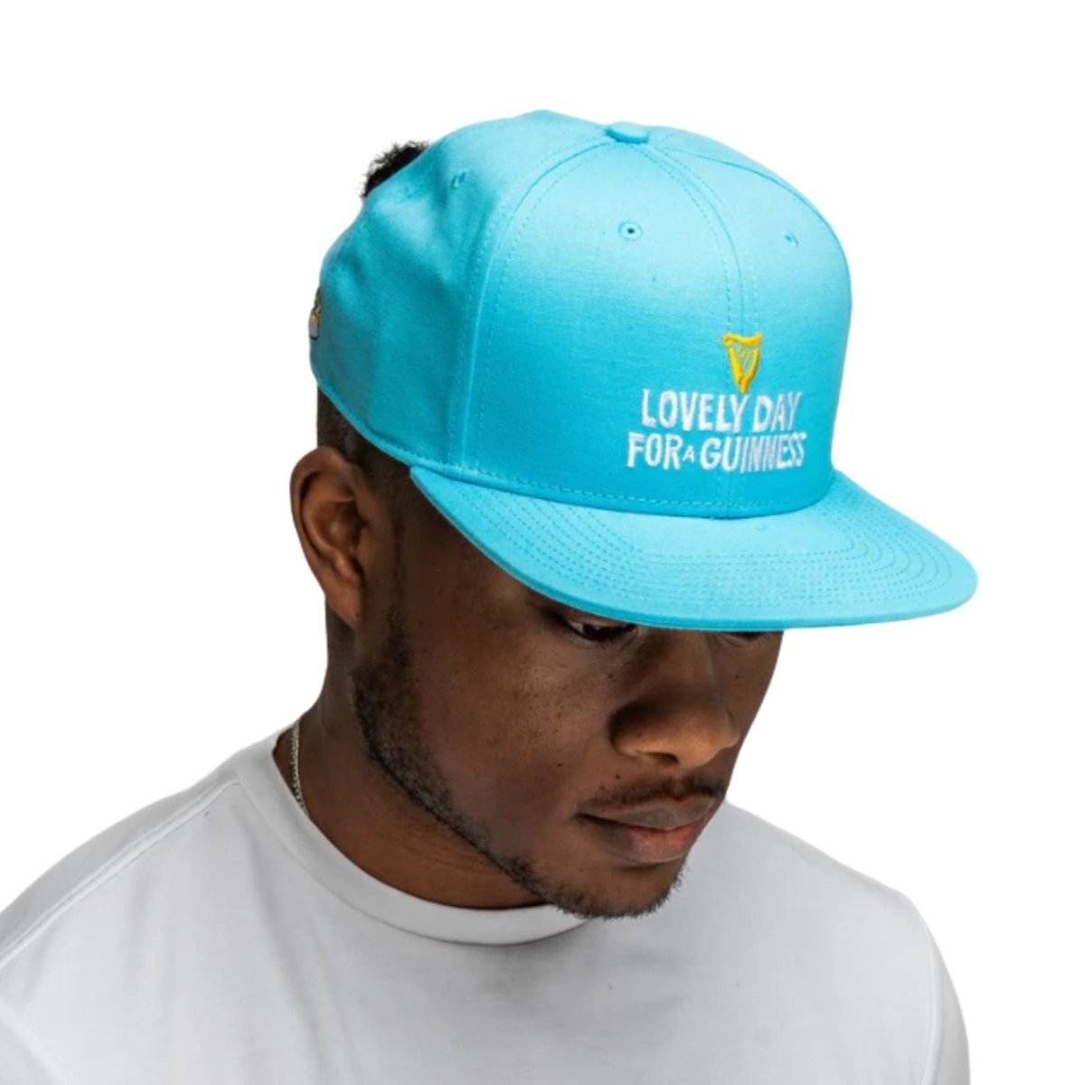 Guinness Summer Collection Flat Brim Blue Cap - The Celtic Gift Store - Accessories - Mens - Hats