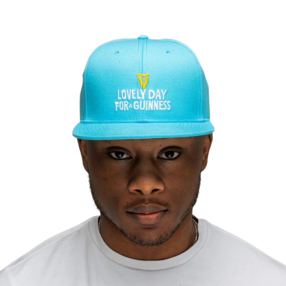 Guinness Summer Collection Flat Brim Blue Cap - The Celtic Gift Store - Accessories - Mens - Hats