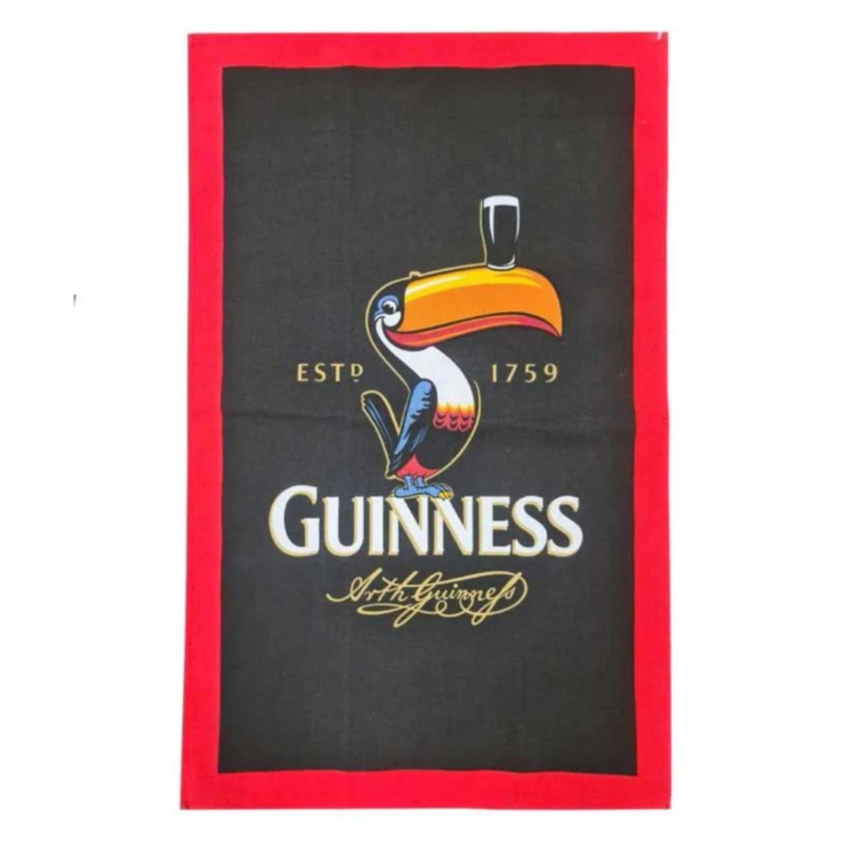 Guinness Tea Towel - Toucan - The Celtic Gift Store - Home