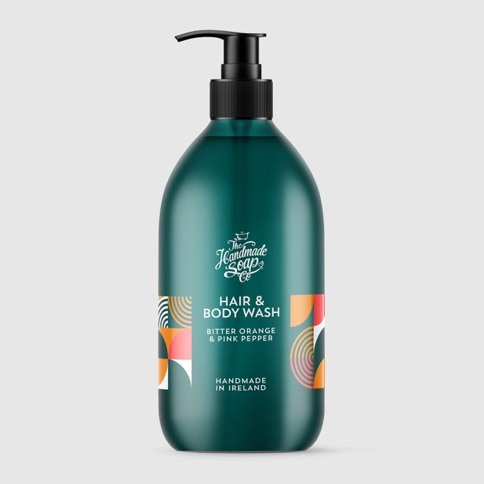 Hair & Body Wash - Bitter Orange & Pink Pepper - The Celtic Gift Store - Health & Beauty
