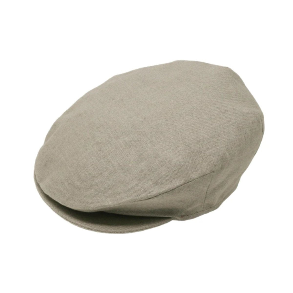 Hanna Hats Linen Donegal Touring Cap - Natural - The Celtic Gift Store - Hats