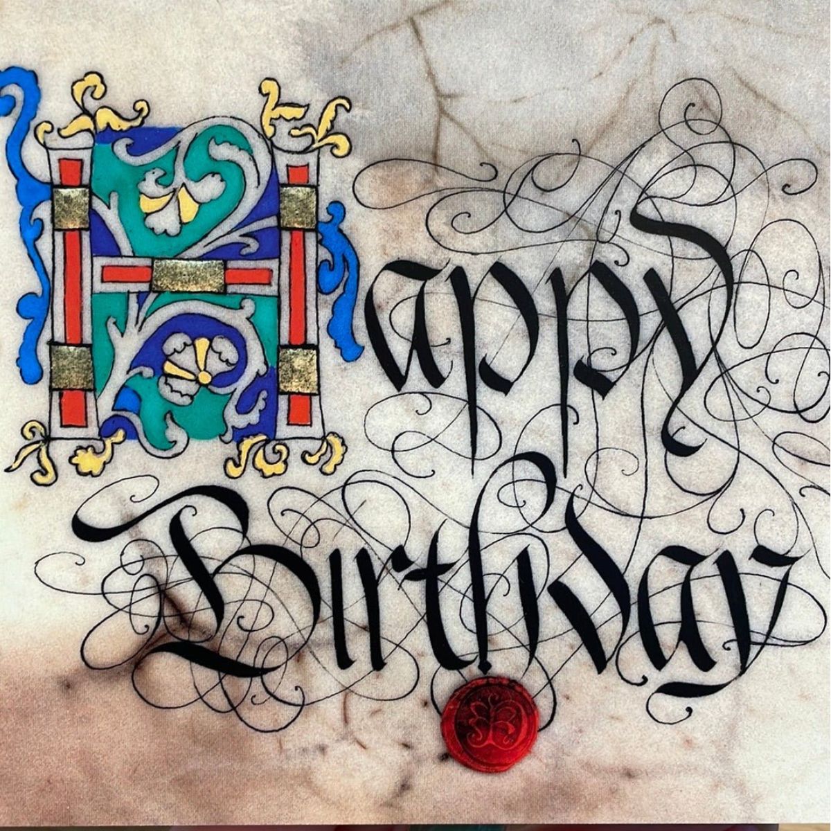 Happy Birthday Greeting Card