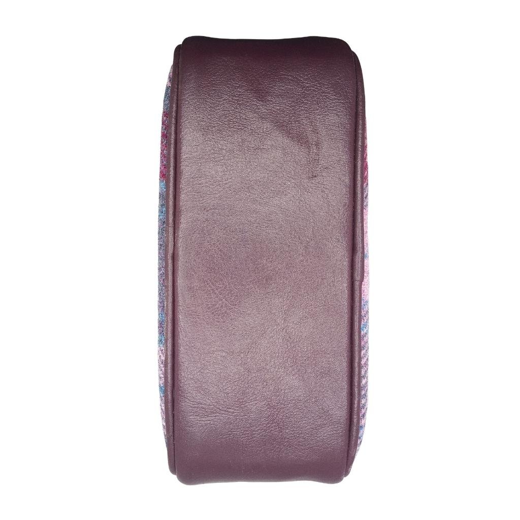 Harris Tweed Camera Bag- Pink and Blue Tartan