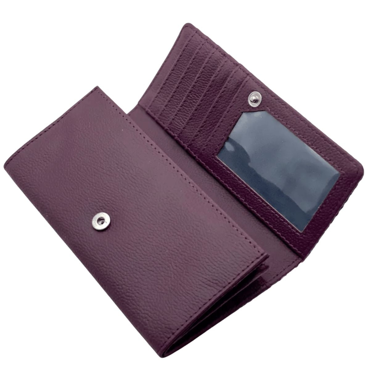 Harris Tweed Envelope Wallet - Green and Purple Plaid