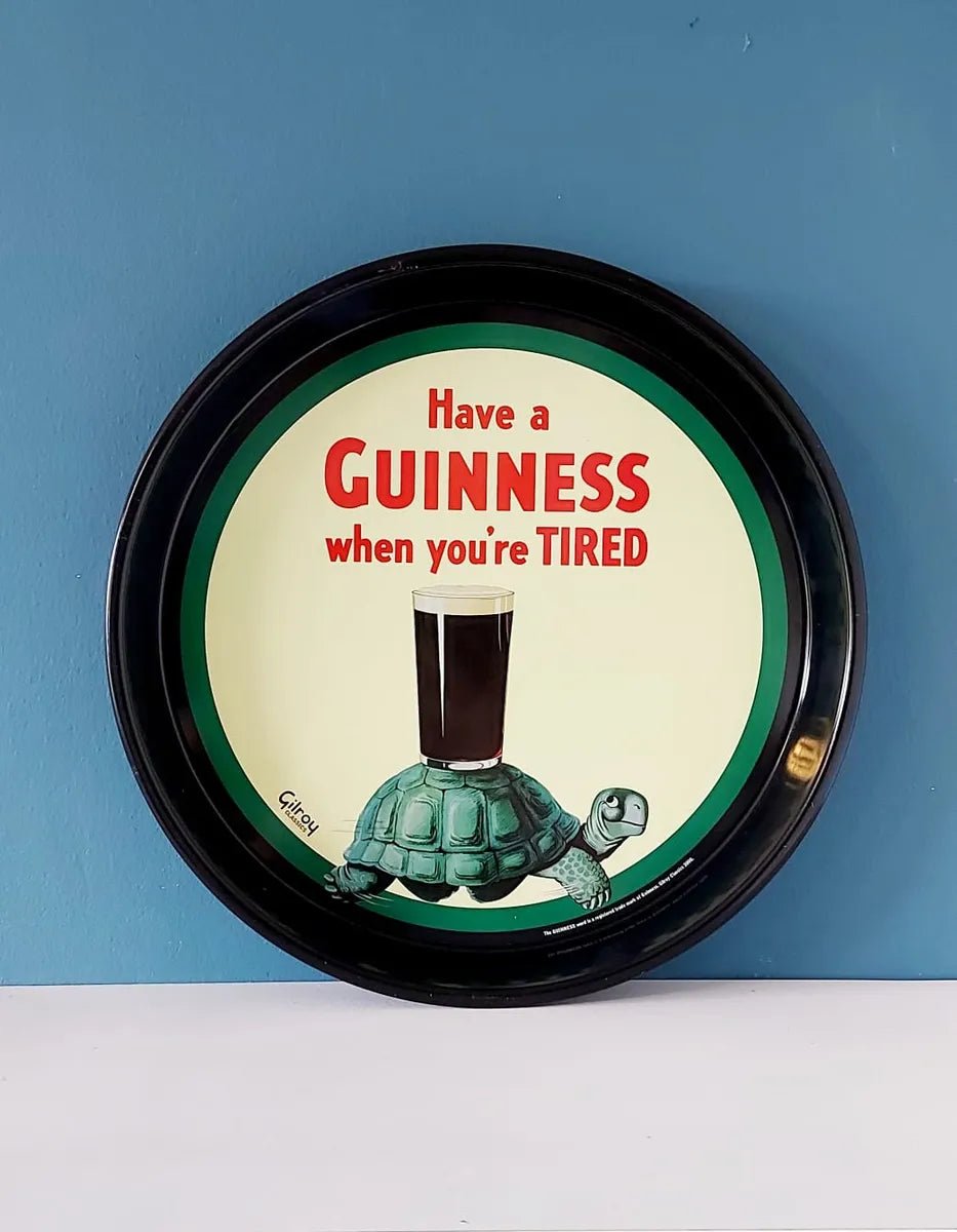 'Have a Guinness when you're tired' Tray - The Celtic Gift Store - Decor